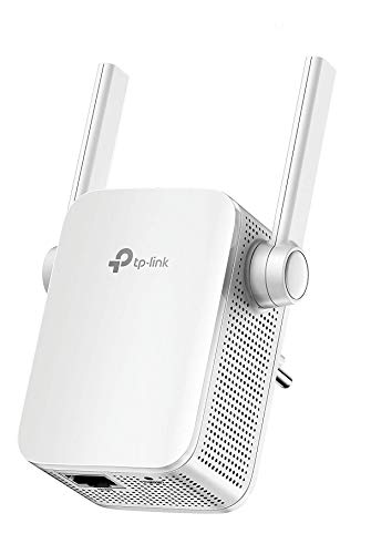 TP-Link Répéteur WiFi RE305 Amplificateur WiFi AC1200, WiFi Extender, WiFi Booster, 1 Port Ethernet, jusqu'à 120㎡, Augmente la couverture wifi, Compatible avec toutes les box internet (Jusqu'à 120m²|18 appareils, Unique)