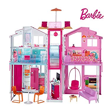 Barbie Mobilier Grande Maison de poupée de Luxe (DLY32)