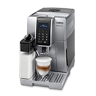 Delonghi ECAM350.75.S Dinamica Machine à Café avec Broyeur, 1450 W, 1.8 liters, Argent