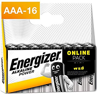Energizer Pack de 16 Piles AAA Energizer Alkaline Power