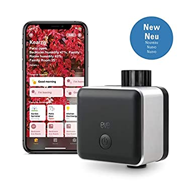 Eve Aqua - contrôleur d'eau Intelligent pour l'app Home ou Siri, arrosez automatiquement grâce à des programmes, Une Solution Simple d'Utilisation et Accessible à Distance, sans passerelle, HomeKit