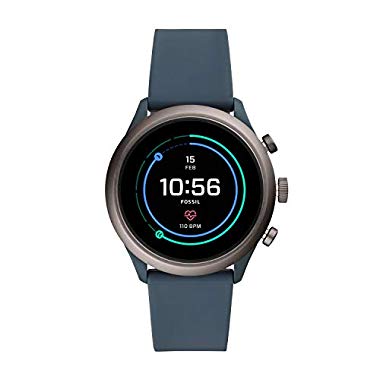Fossil FTW4021 Sport Smartwatch Montre Connectée (Bleu)