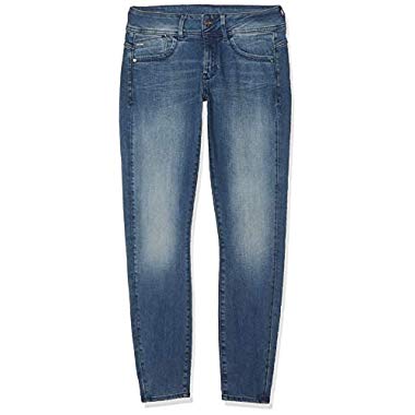G-STAR RAW Lynn Mid Waist Skinny ' Jeans,Bleu (Antic Blue 8968-812),26W / 28L Femme