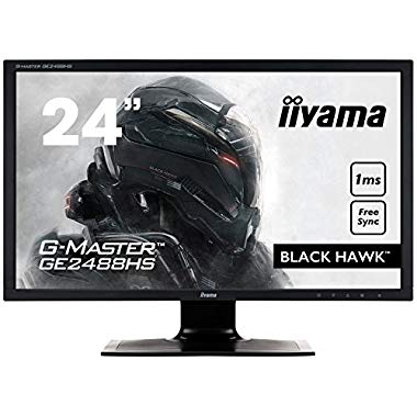 Iiyama GE2488HS-B2 Ecran PC 24" LED 1920 x 1080 1 ms HDMI/VGA/DVI-D (75 Hz, 24"(FullHD / 1920*1080))