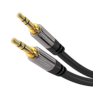 KabelDirekt - 0,5 m - Câble AUX & jack 3,5 mm
