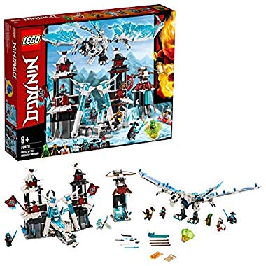 LEGO-NINJAGO Le château de l'Empereur oublié Jeu pour Enfant 9 Ans et Plus, Briques de Construction Garçon et Fille, 1218 Pièces 70678