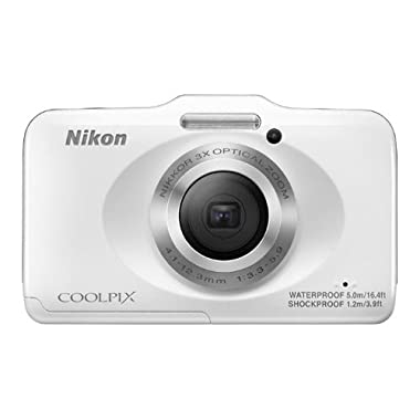 Nikon Coolpix S31 Appareil photo numérique compact 10,1 Mpix Ecran 2,7" Zoom optique 3x Blanc