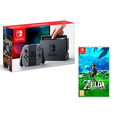 Nintendo Switch console Gris 32Go + The Legend of Zelda: Breath of the Wild