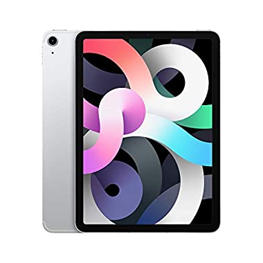 Nouveau Apple iPad Air (10,9 Pouces, Wi-FI + Cellular, 64 Go) - Argent (Dernier modèle, 4e génération)