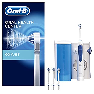 Oral-B Oxyjet Hydropulseur Par Braun, avec technologie micro-bulles d'air, 4 canules
