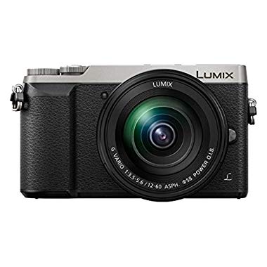 Panasonic Lumix Appareil Photo Hybride Compact DMC-GX80MEFS + Objectif LUMIX 12-60mm F3.5-5.6 (Noir - Version Française)