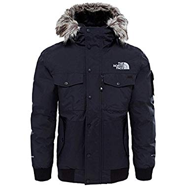 The North Face Gotham Veste Homme, Noir (TNF Black/High Rise Grey), FR : S (Taille Fabricant : S)