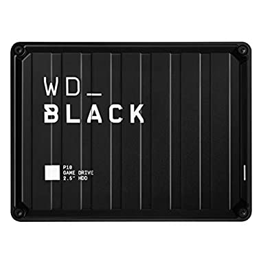 WD_Black P10 2To - Disque dur portable externe gaming pour un accès mobile à votre bibliothèque de jeux, fonctionne sur console et PC