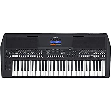 Yamaha PSR-SX600 Clavier arrangeur, noir - Instrument haut de gamme avec 850 sonorités authentiques et styles DJ - 61 touches dynamiques